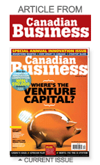 Where's the Venture Capital: Canadian Business