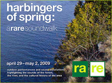 Open Ears Soundwalk - R Murray Shafer at Rare